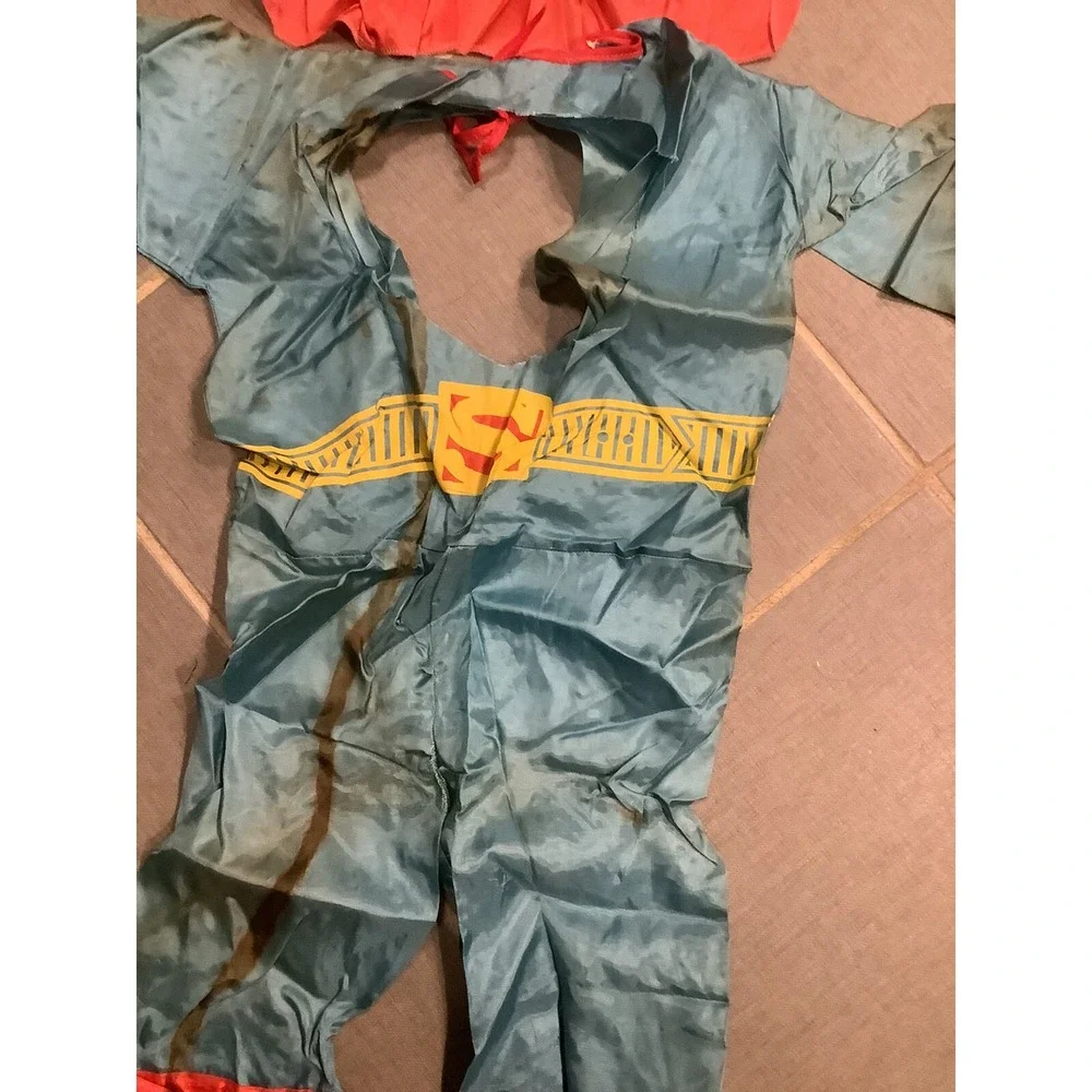Ben Cooper Vintage Superman Costume #243 Size M (8-10) No Mask